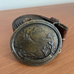 Vintage belt and buckle